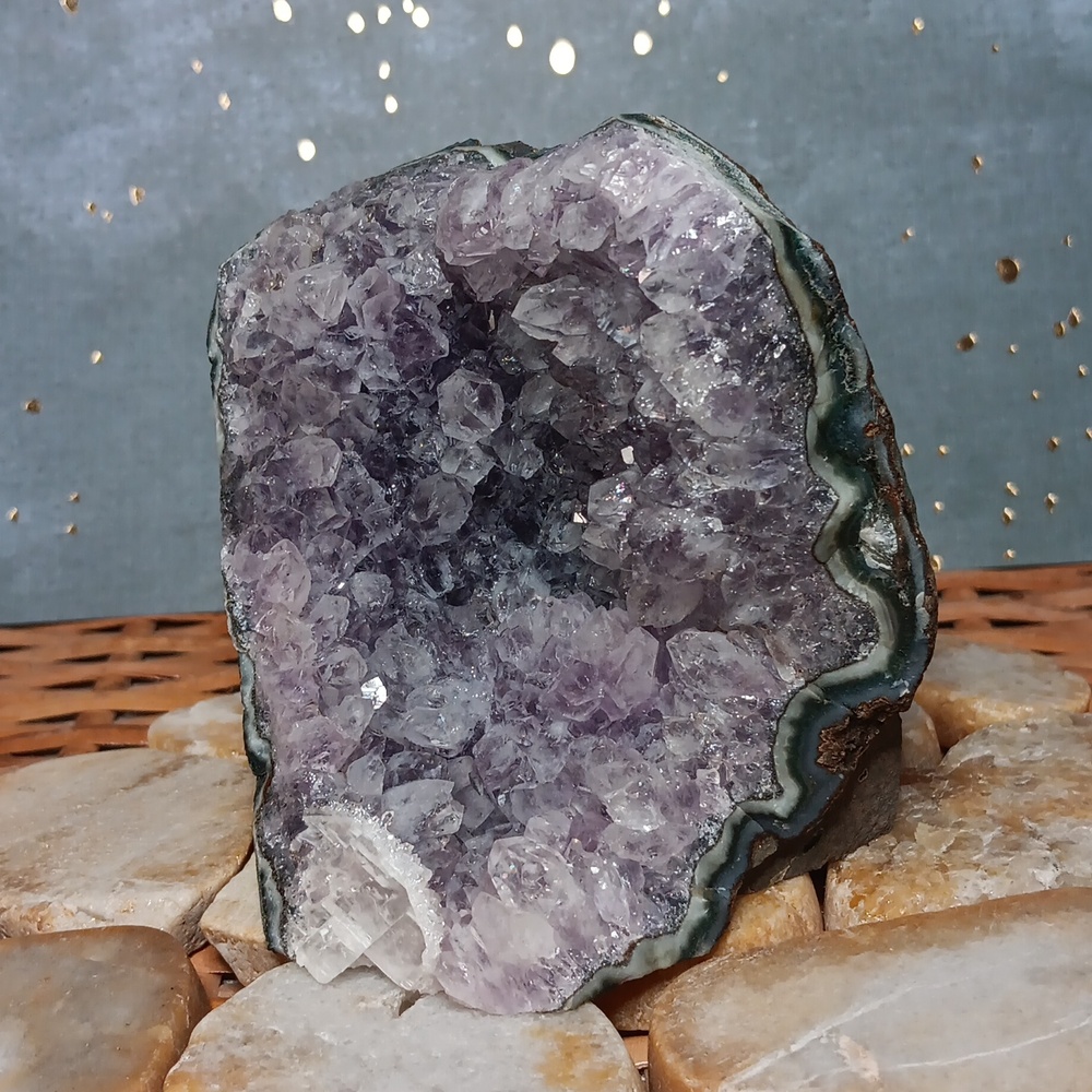 LAST CHANCE! Unique Amethyst + Calcite Piece